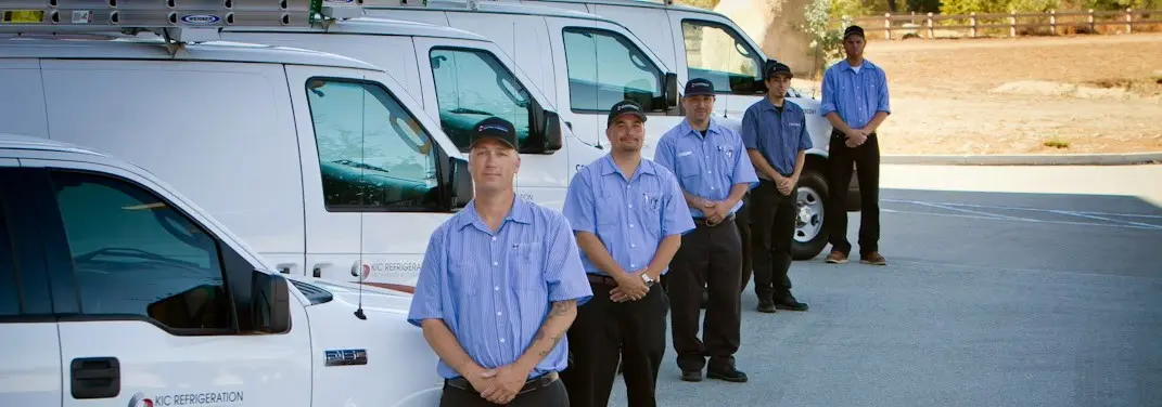KIC Refrigeration crew ready for Mini Split Repair jobs across Los Altos Hills